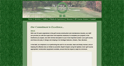 Desktop Screenshot of on-coursegolf.com